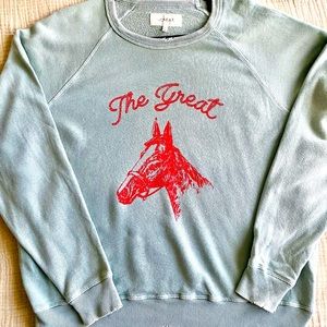 The Great. College sweatshirt Size 1 Used-Excellent condition